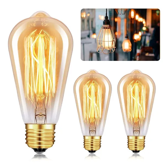 Lampara Luz Led Filamento Vintage 8w Retro Oferta - Mli 