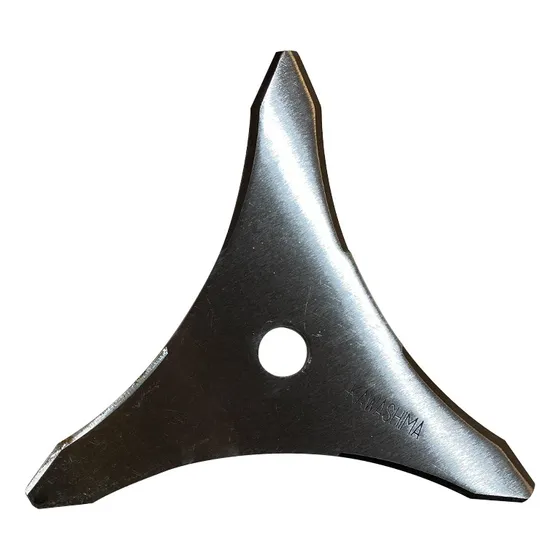 Cuchilla 3 Puntas Corte para desbrozadora universal 300 Mm Grosor 3.0 Mm Kawashima
