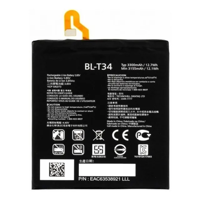Batería Bl-t34 Compatible Con LG V30