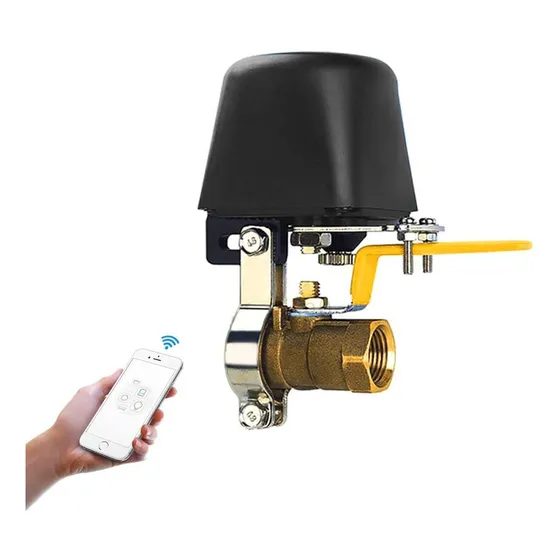 Control De Válvula Inteligente Wifi Llave De Agua O Gas.