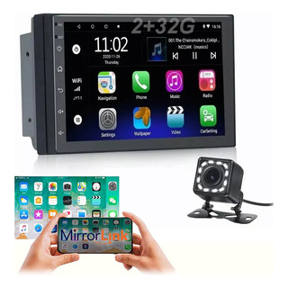 Lebeeaudio 2g+32g 7 Pulgadas Doble Din Android Coche Estéreo Con Gps Wifi Mirrorlink Lebeeaudio 2g+32g 7 Pulgadas Doble Din Android Coche Estéreo Con Gps Wifi Mirrorlink
