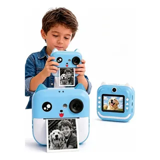 Câmera Infantil Instantânea Tela Digital Hd Divertida Jogos