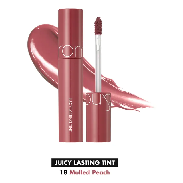 Tinta Labial Glossy Juicy Lasting Tint Cosmética Coreana