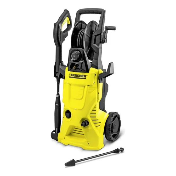 Hidrolavadora eléctrica Kärcher Home & Garden K4 Premium 16018700 amarilla/negro de 1.5kW con 124.106bar de presión máxima 110V - 60Hz