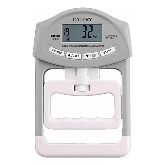 Dinamómetro Digital De Mano Camry 90kg Profesional