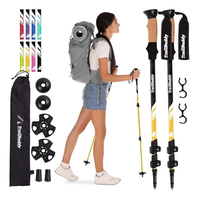Bastones De Senderismo Plegables Trailbuddy