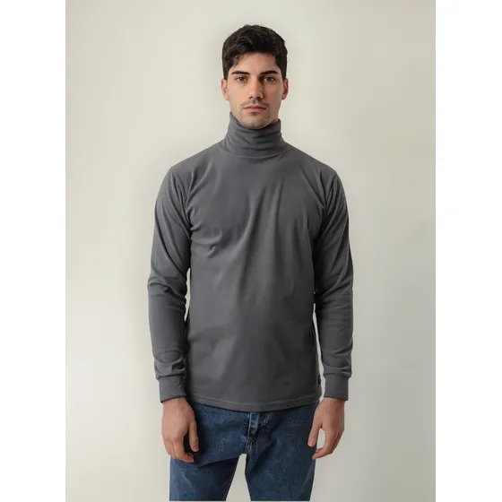 Polera Tukson Darlon Gris Oscuro S