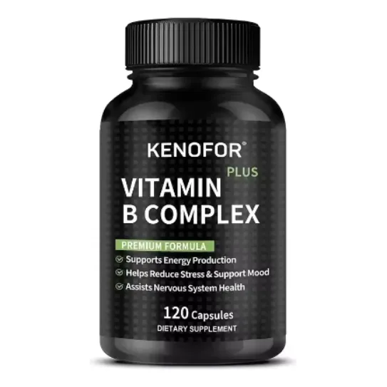 Kenofor Vitamina B Complex Cápsulas 120 Unidades Suplemento