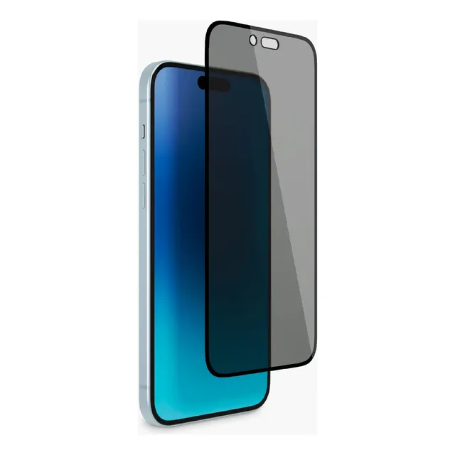 Vidrio Templado Completo Anti Espía Para iPhone