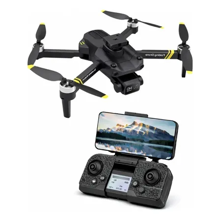 Drone S172 Max C/ Duas Câmeras 4k Wifi 5g Modo Sem Cabeça Preto