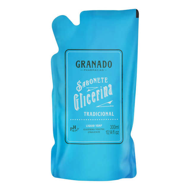 Refil Sabonete Líquido De Glicerina Tradicional 300ml Granado Refil Sabonete Líquido De Glicerina Tradicional 300ml Granado