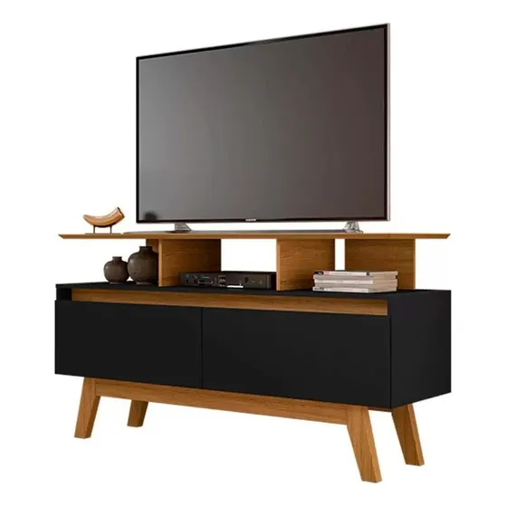 Rack Tv 50 Rubí 1.2 Canela Negro