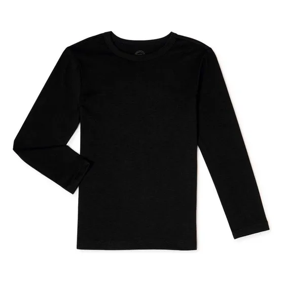 Suéter Juvenil Para Niños Importado Color Negro.