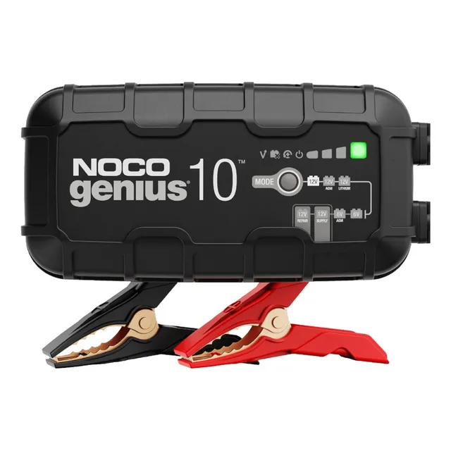 Cargador Batería Noco Genius10 6v 12v Auto Negro