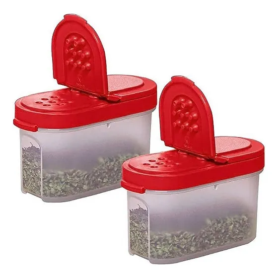 Tupperware Porta Tempero Kit 02 Peças - 100 Ml