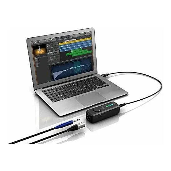 Irig Pro Instrumento Compacto Interfaz Audio Microfono Para