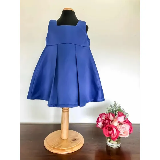 Vestido Afthonía Largo (azul)