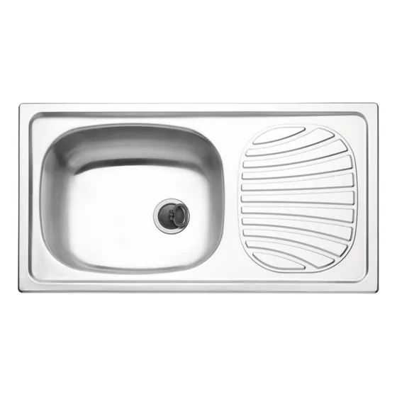 Pileta Izquierda Fregadero 78 X43 +valvula Tramontina 