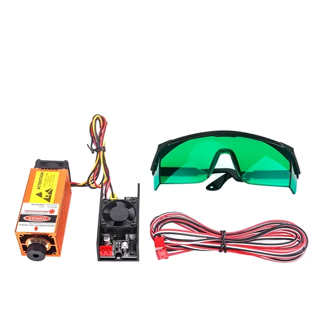 Cabezal Laser De 15000mw 15w Cnc Pwm Faomic