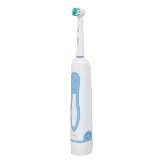 Escova De Dente Eletrica Rotativa 2 Refis Infantil Adulto