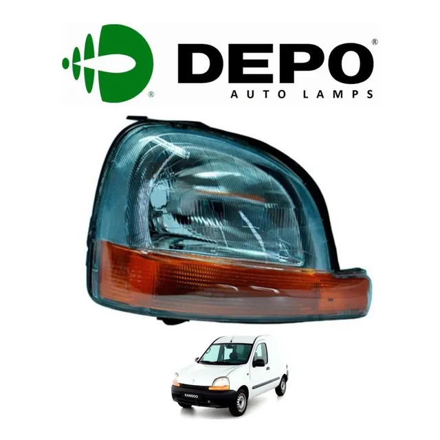Faro Derecho Renault Kango 97-02 Depo