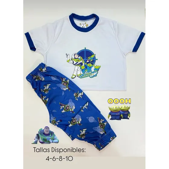 Pijamas Para Niñ@s En Algodon Estampadas