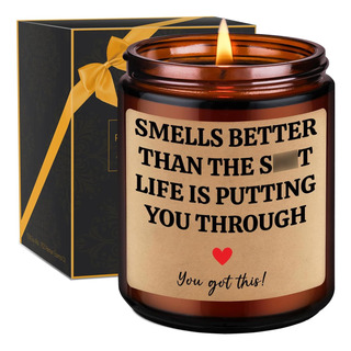Vela Perfumada Gspy - Presente Para Tiempos Difíciles, Cuida Vela Perfumada Gspy - Presente Para Tiempos Difíciles, Cuida