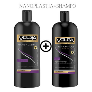 Nanoplastia 1 Litro + Shampo Libre De Sal 1litro. Nanoplastia 1 Litro + Shampo Libre De Sal 1litro.