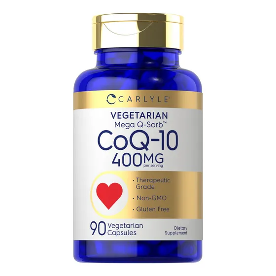 Suplemento Carlyle Coq10 400 Mg 90 Cápsulas Vegetariano