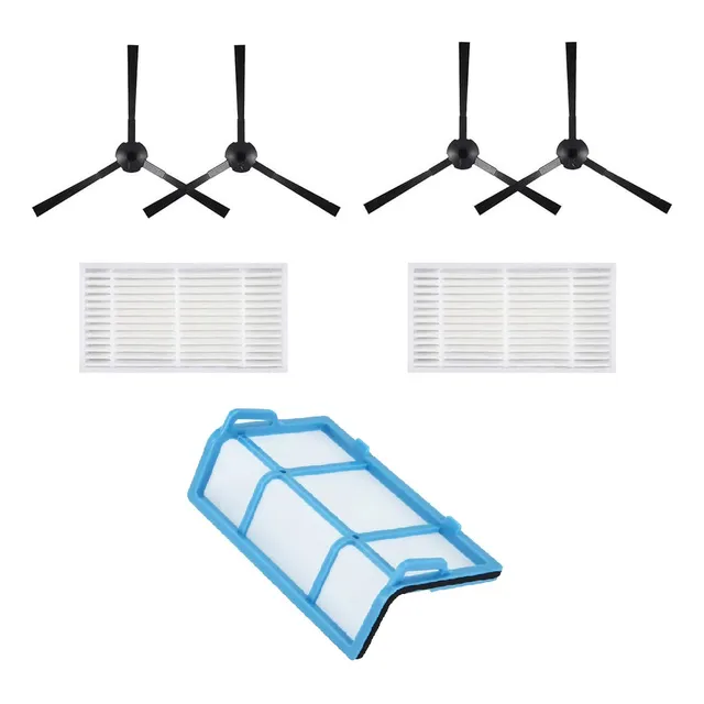 4 Escobillas 2 Filtros Filtro Aspiradora Smart Tek Ava /mini