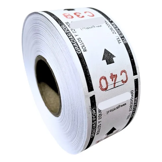Rollo Ticket Turnomatic Con 2000 Números