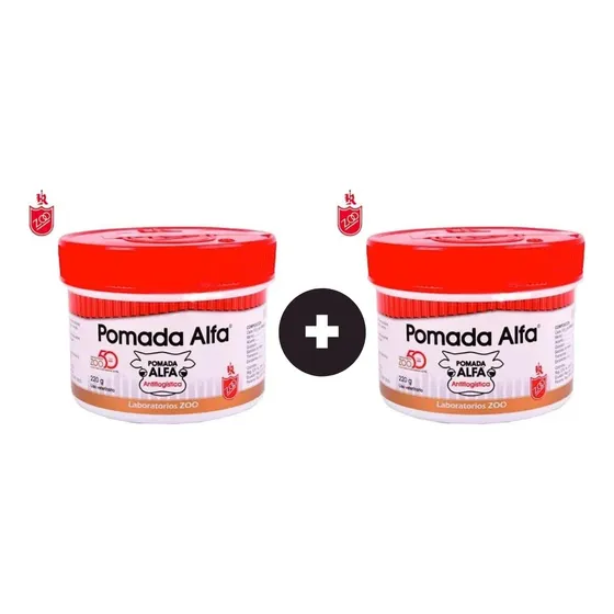 Pomada Alfa 220g X 2 Unidades - g a $223