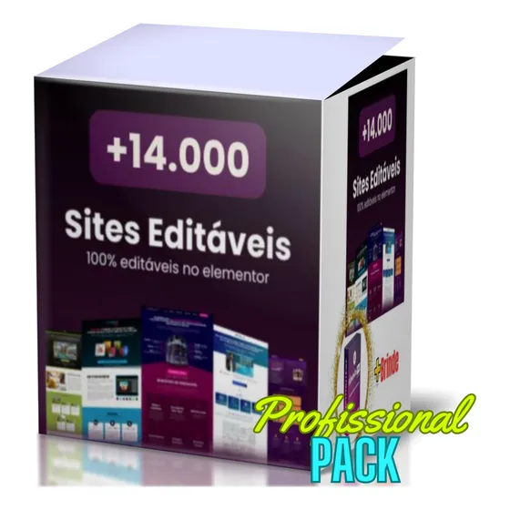14 Mil Templates Sites Editavel + Bônus Elementor Pro