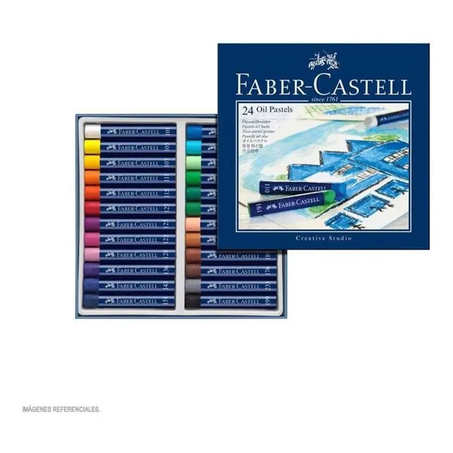 Oleo Pastel Faber Castell X 24- Linea