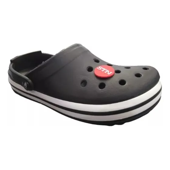 Zueco Gomon Stone Del Talle 39 Al 45 - Negro