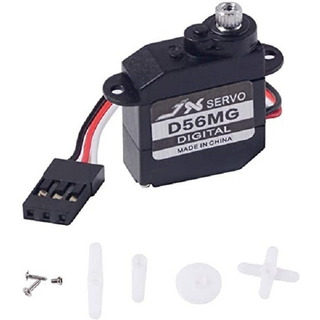 Micro Servo Digital Jx Pdi D56mg 0,89kg 0.10sec Metal Gear Micro Servo Digital Jx Pdi D56mg 0,89kg 0.10sec Metal Gear