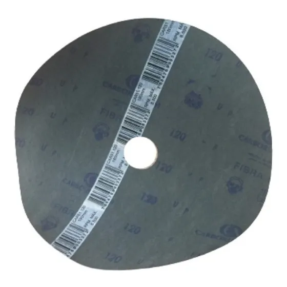 Disco Fibra Esmeril Grano 120 7pulgadas Carborundum (2pack)