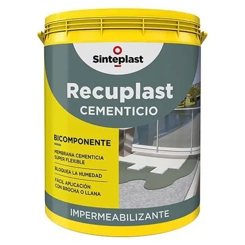 Membrana Cementicia Impermeable 100% Superflexible Piscina 