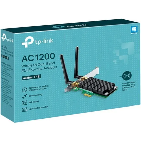 Archer T4e Adaptador Pci Express Wifi Banda Dual Ac1200