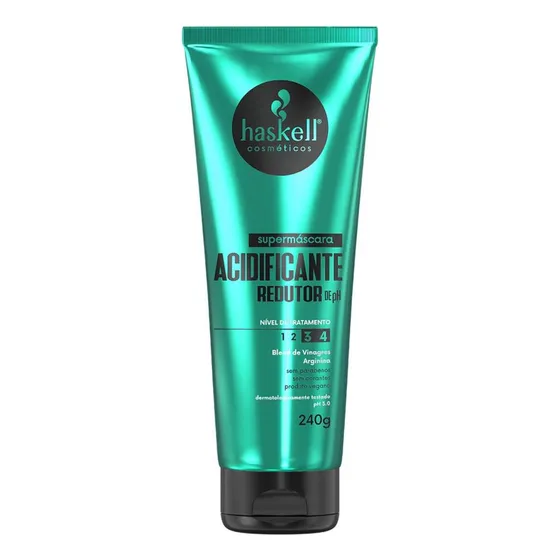 Haskell Supermáscara Acidificante Reduz Ph 240g Reconstrução