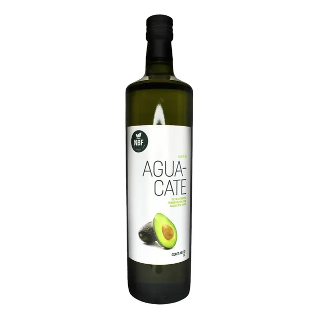 Aceite De Aguacate Extra Virgen Prensado En Frio 1 Litro Nbf