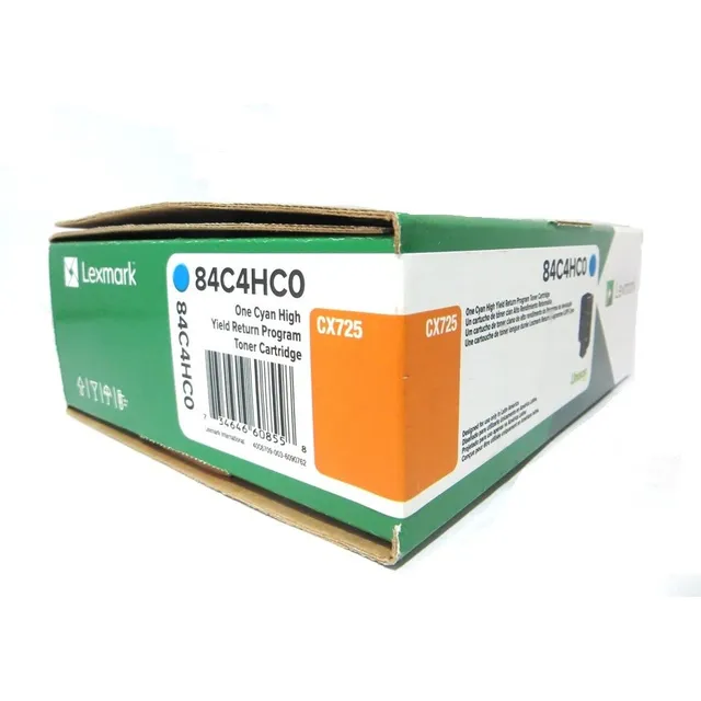 Tóner Lexmark 84c4hc0 Color Cian