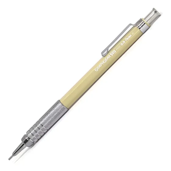 Lapiseira Pentel Graphgear 500 Escolha 0.3 0.5 0.7 0.9 E Cor