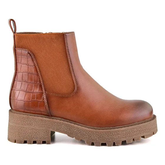 Bota Casual Taco Bajo Korium Jazmín