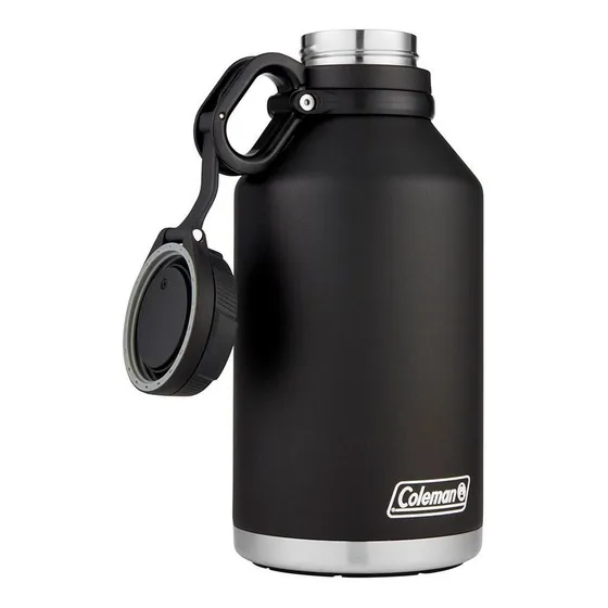 Termo Coleman Acero Inox. 1,9 Lts Growler Negro