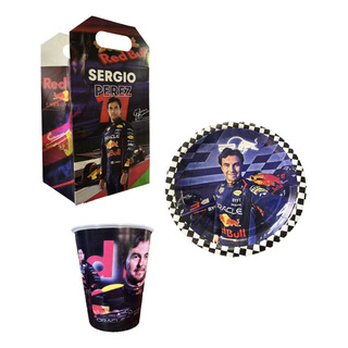 F1 Fiesta 20 Invitados Fórmula 1 Kit Básico Checo Pérez F1 Fiesta 20 Invitados Fórmula 1 Kit Básico Checo Pérez