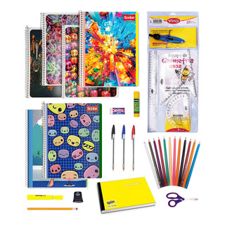 Útiles Escolares, Paquete O Kit Escolar De Secundaria Útiles Escolares, Paquete O Kit Escolar De Secundaria