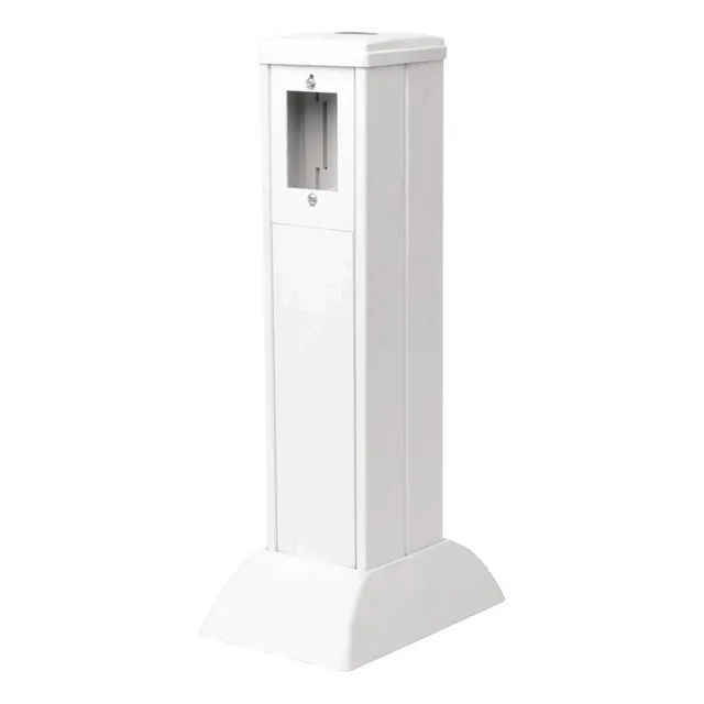 Organizador De Cables / Mini Columna Th-mic Ext / Thorsman Color Blanco