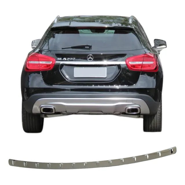 Friso Cromado Parachoque Traseiro Mercedes Gla200 Gla250