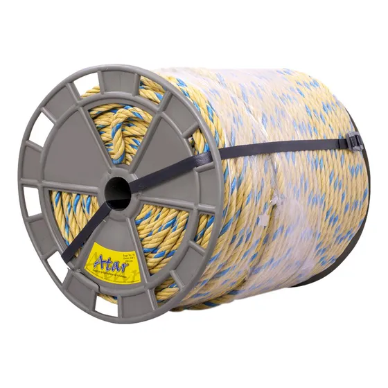 Soga En Polipropileno Atar 4 Cabos 3/8 (10mm) X 250 Mts